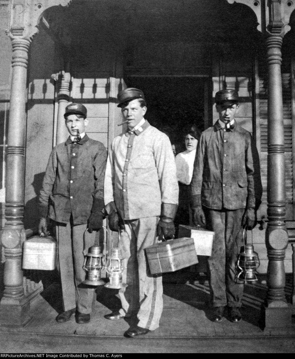 PRR Passenger Train Conductors, c. 1900